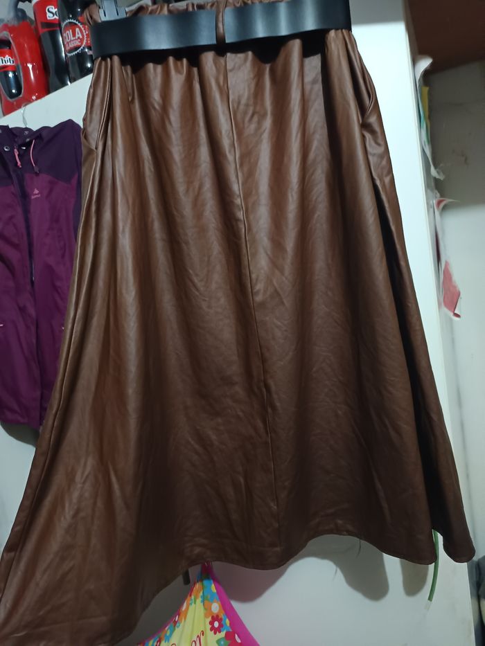 Jupe simili cuir