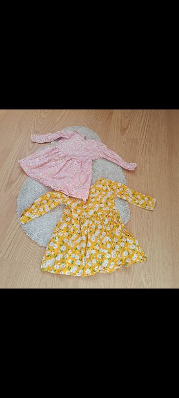 Lot robes Fleurs 18-24 mois 