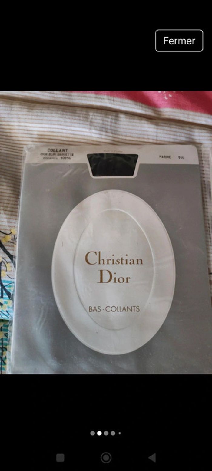 Lot de 3 paires de collants Neuf Christian Dior - photo numéro 2