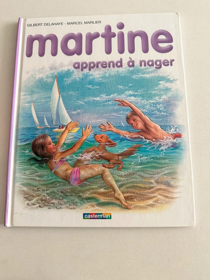 Martine apprend à nager – Livre jeunesse Casterman TBE - photo numéro 1