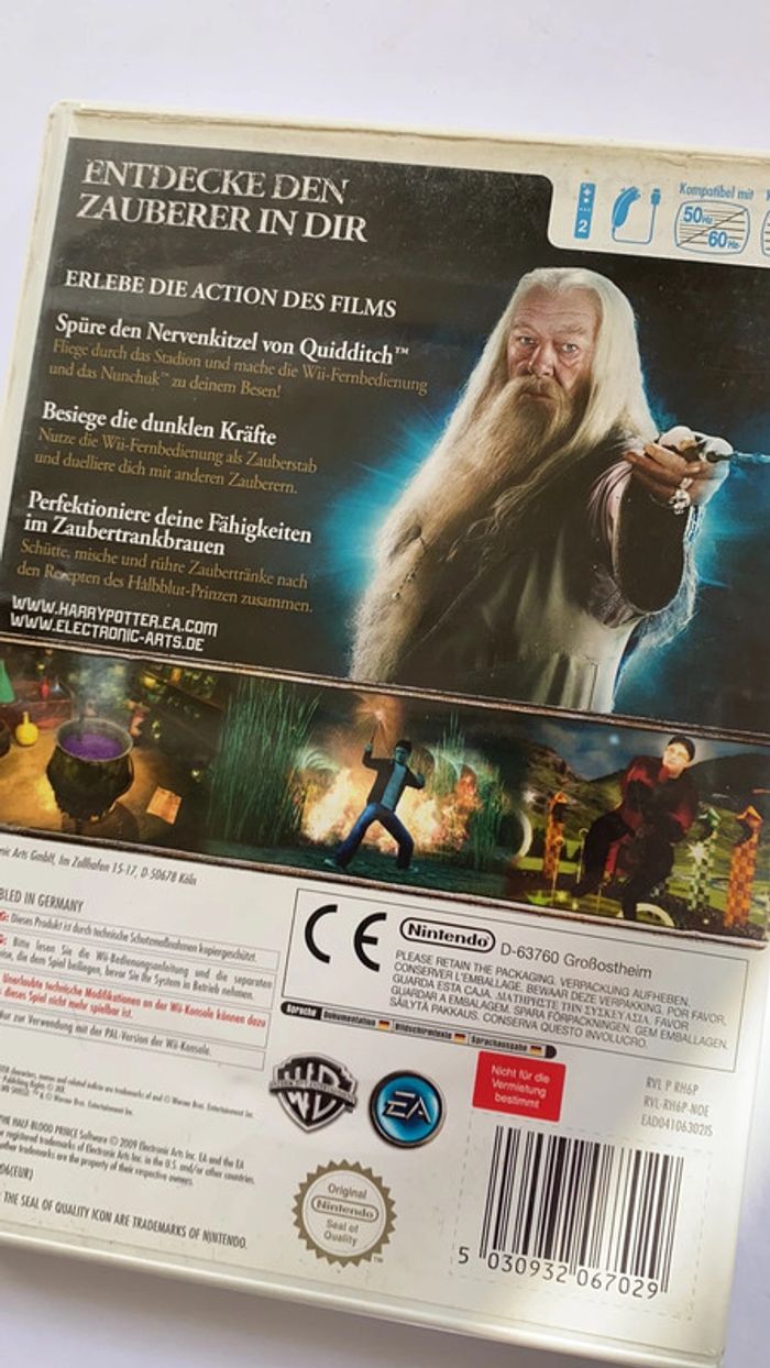 Harry Potter und der halbblut-prinz wii - photo numéro 2