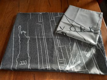 Housse de couette +taie d'oreiller "New-York "