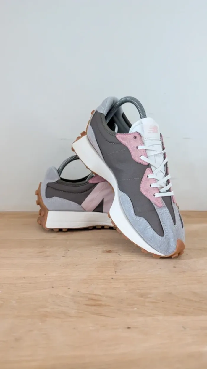 New Balance 327 kaki rose - photo numéro 4