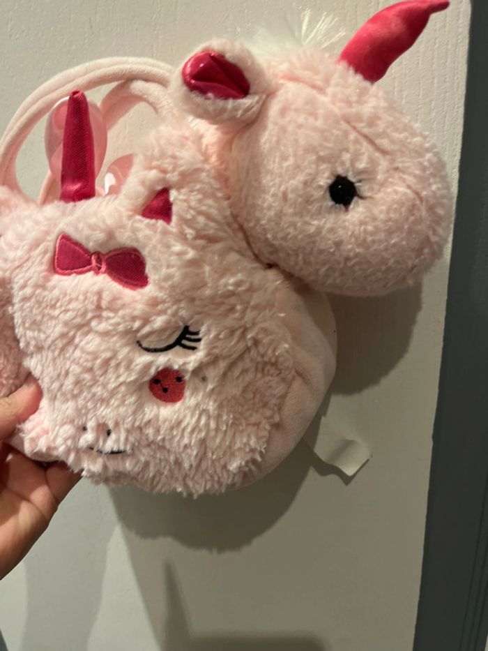 Sac avec peluche licorne - photo numéro 3