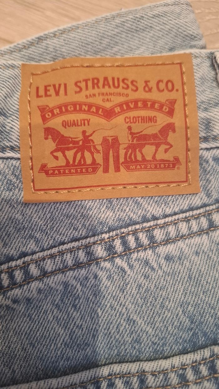 Levi's high waisted straight- jean boyfriend- Charlie boy- Neuf - photo numéro 3