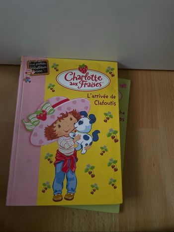 Livre Charlotte aux fraises