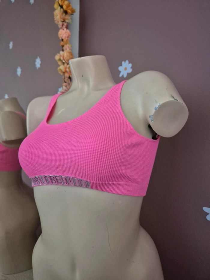 Brassière Undiz rose Taille L - photo numéro 2