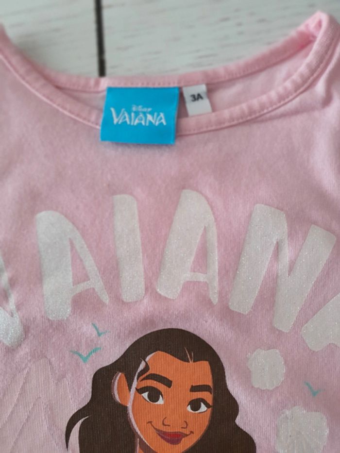 Tee shirt 3 ans vaiana 3 ans - photo numéro 2