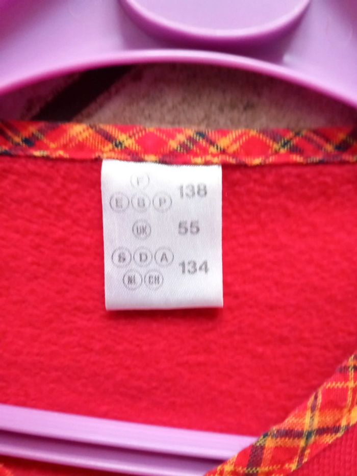 Veste gilet T138 coton 8ans - photo numéro 5