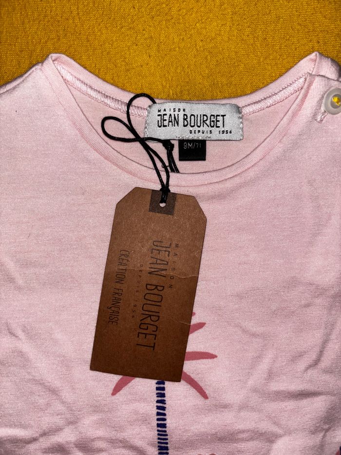 T-Shirt Jean Bourget Original Neuf Avec Étiquette - photo numéro 2