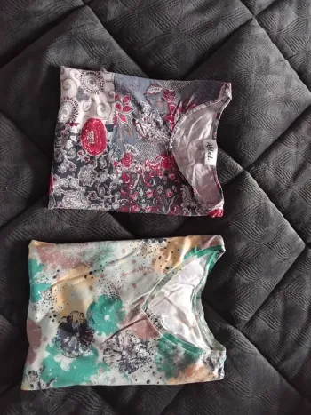 Lot de 2 maillots imprimés
