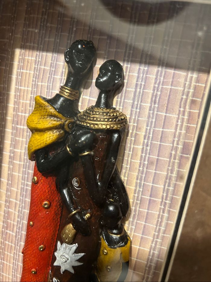 Tableau africain, très coloré - photo numéro 4