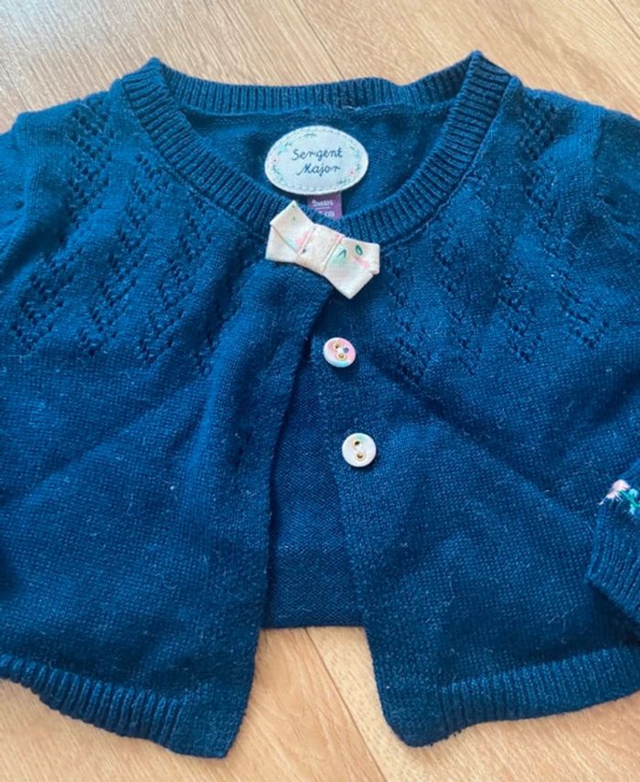 Boléro fille 9-12M - photo numéro 3