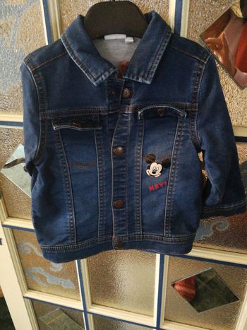 Veste jean mickey