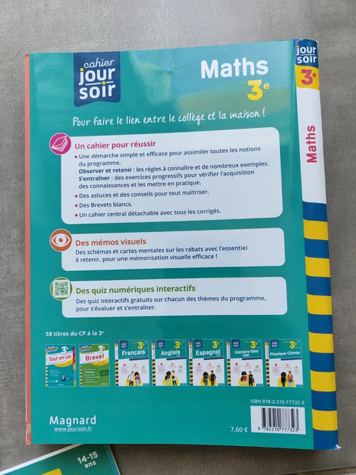 Lot livre 3ème brevet - photo numéro 9