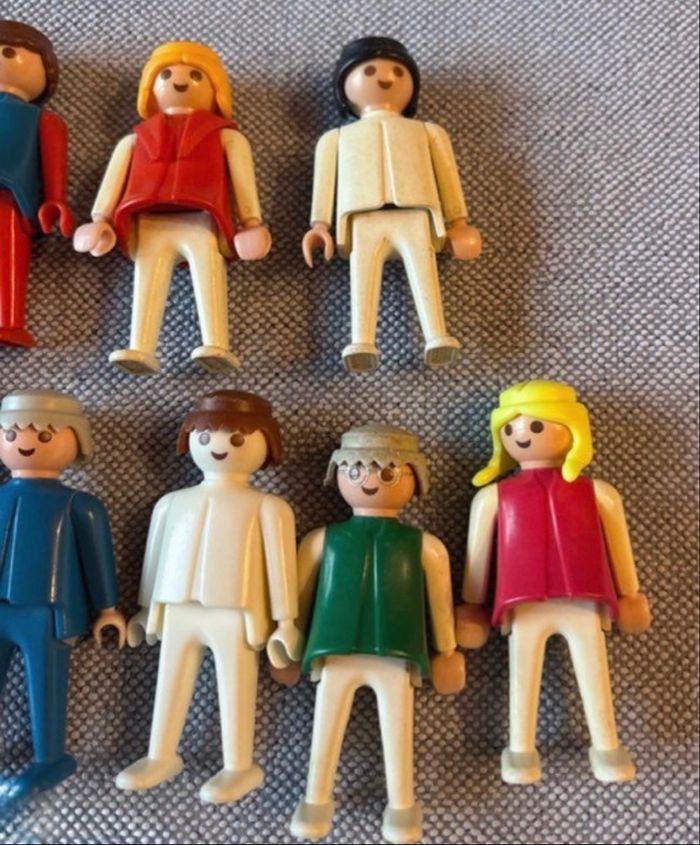 Lot playmobil vintage personnages - photo numéro 3