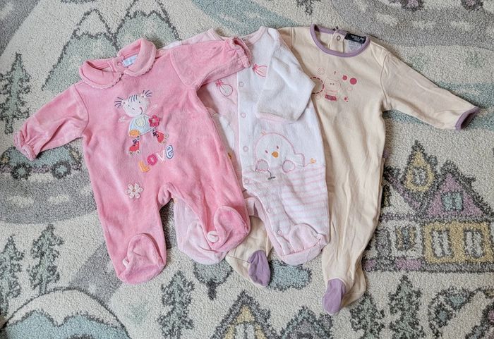 Lot 19 pièces bébé fille 0/1 mois 🩷 - photo numéro 2