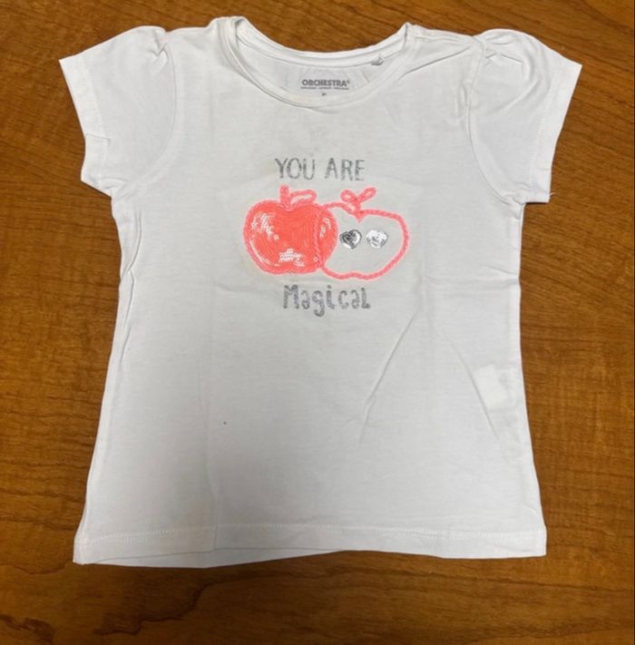 Lot de 8  de t-shirts  fille taille 5 ans - photo numéro 6