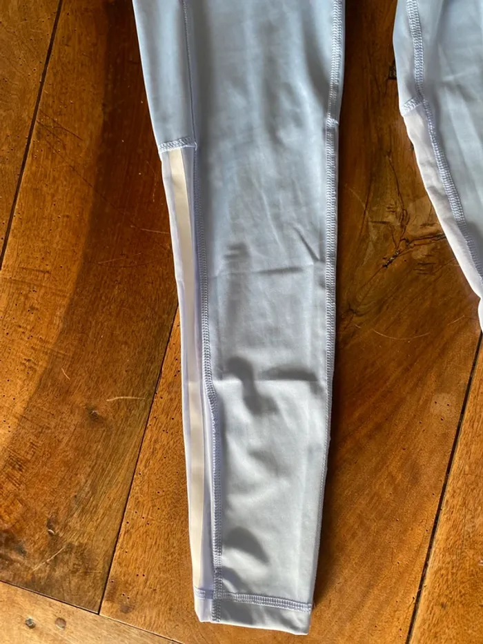 Legging de sport TF Glam Adidas Bleu ciel - photo numéro 8