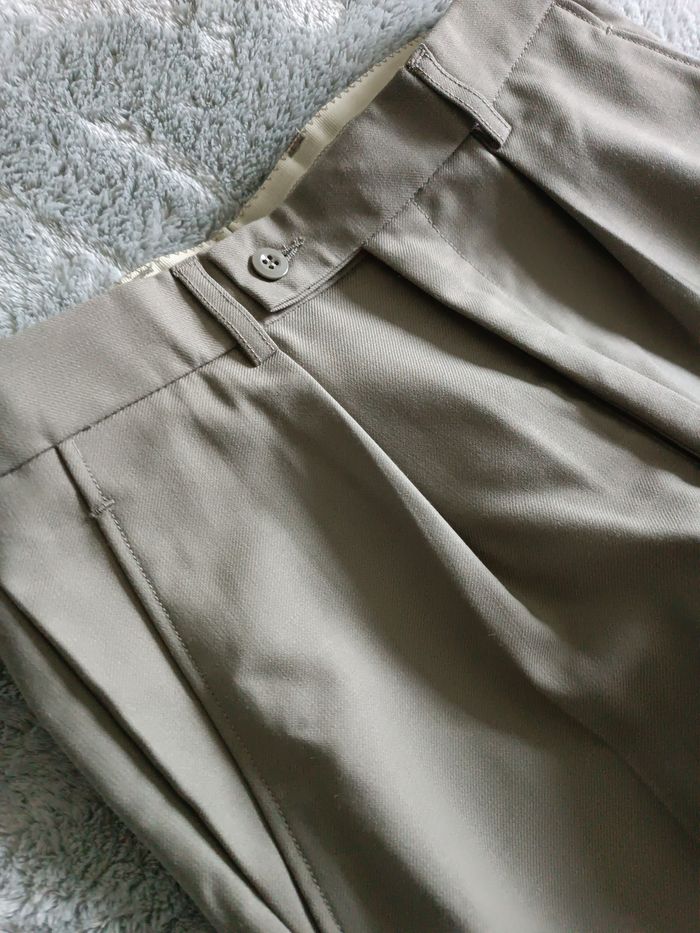 Pantalon beige homme classique élégant - photo numéro 4