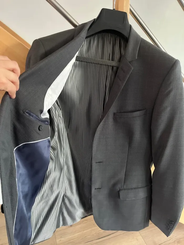 Veste de costume grise - photo numéro 3