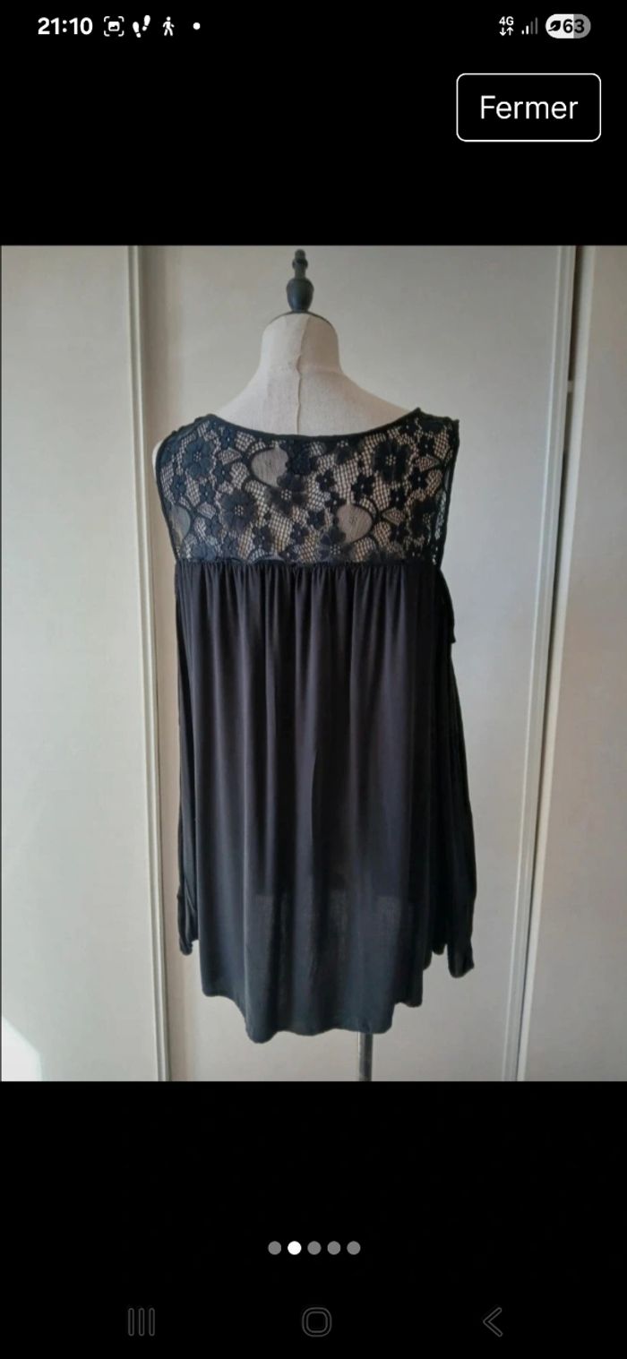 Blouse fluide Taille 42 marque Emery rose - photo numéro 2