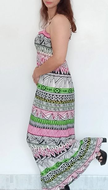 Robe d été maxi longue taille unique