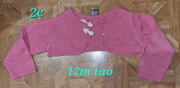 Bolero 12mois Tape a loeil