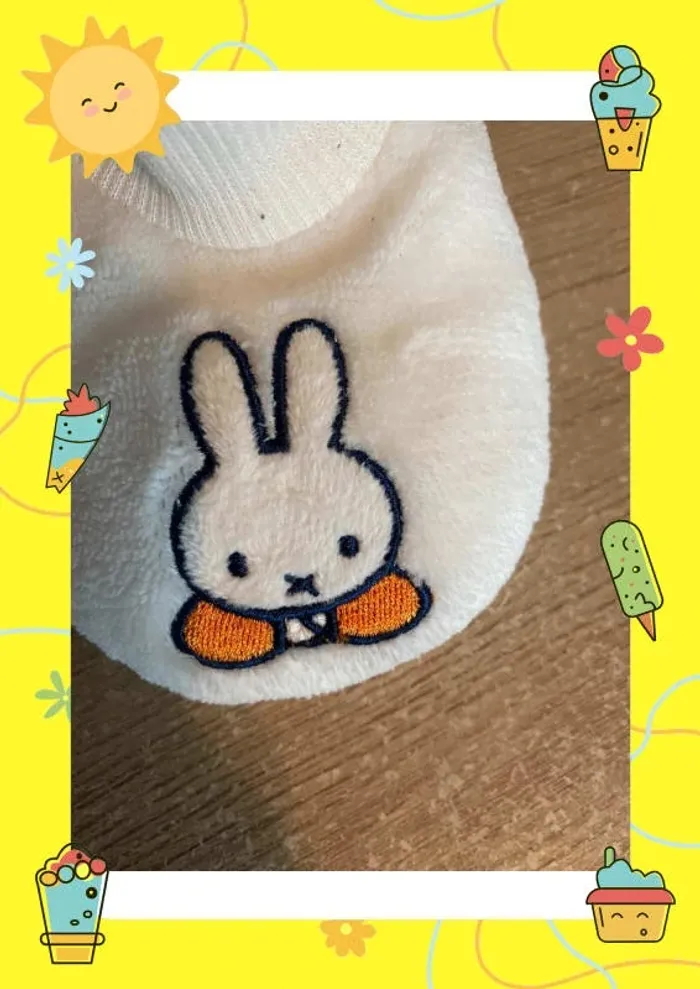 Chausson avec un lapin - photo numéro 3