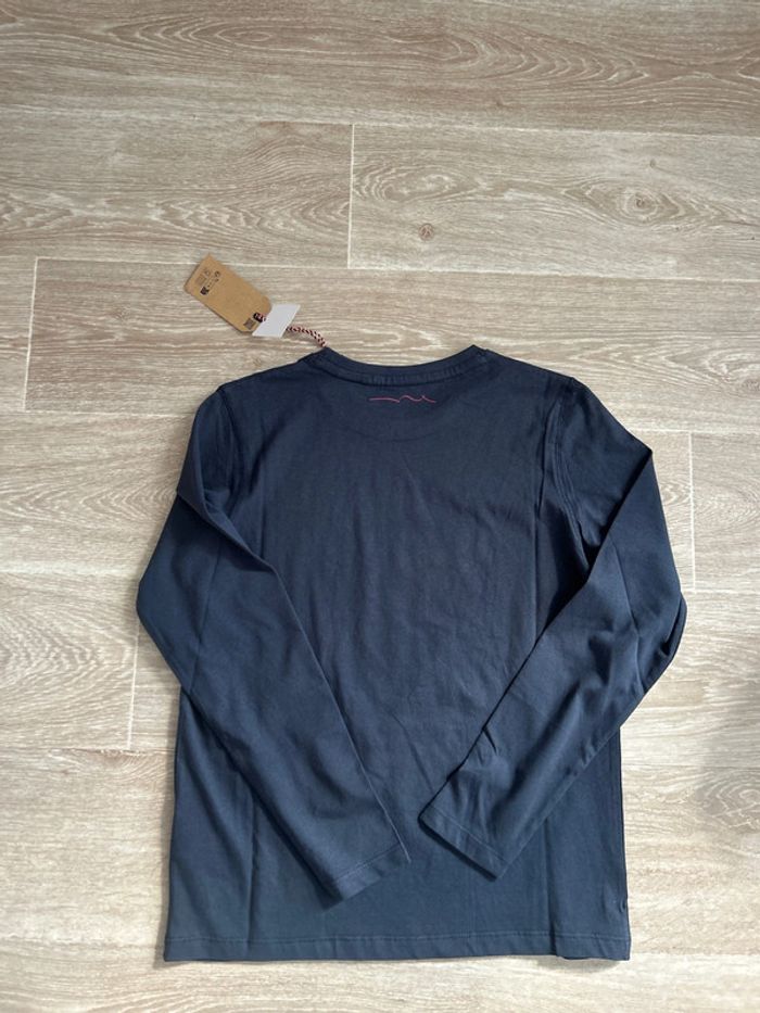 T-shirt à manches longues bleu marine Teddy Smith 12ans - photo numéro 3