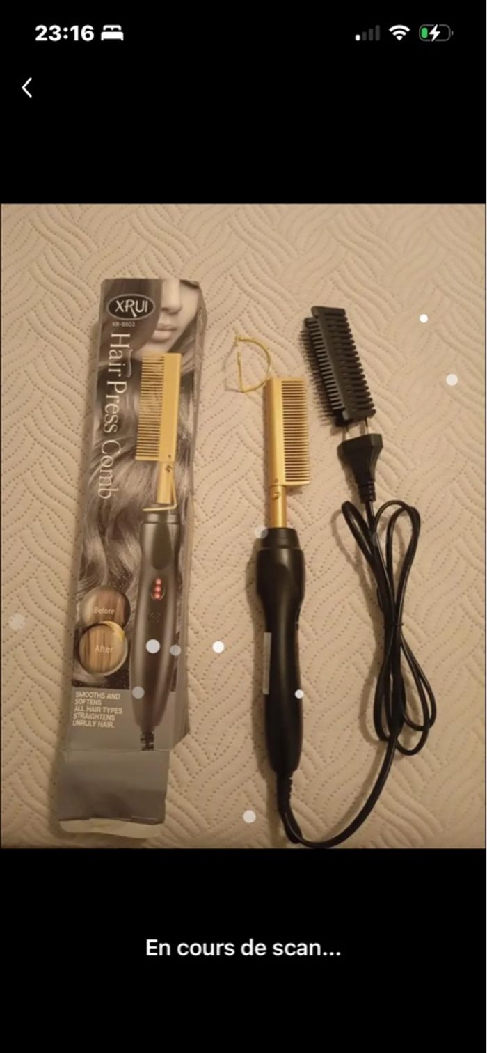 Peigne chauffant - photo numéro 5