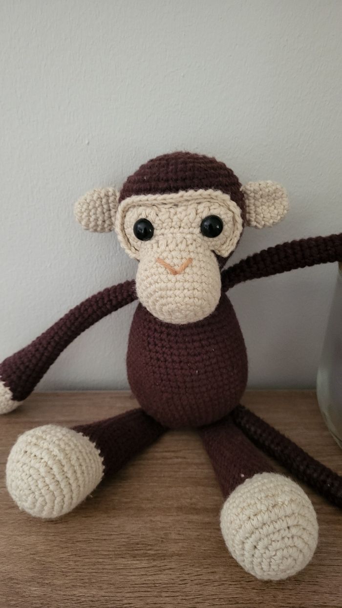 Doudou singe k - photo numéro 3