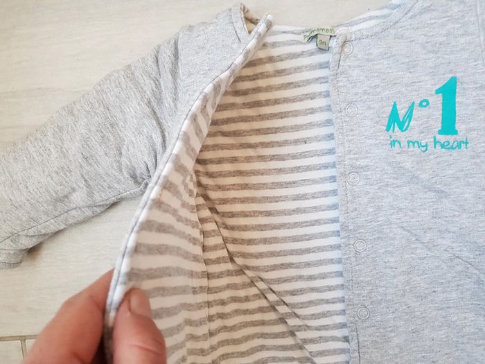 Veste à pressions épaisse et très chaude 9mois - photo numéro 3