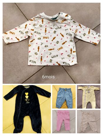 Lot vêtements 6 mois