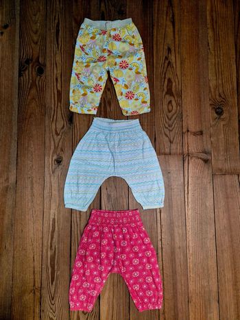 Lot de 3 pantalons fluides