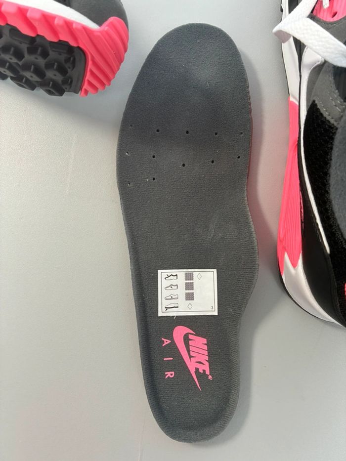 Baskets Nike air Max 90 rose noir Sunset pointure 42 - photo numéro 10