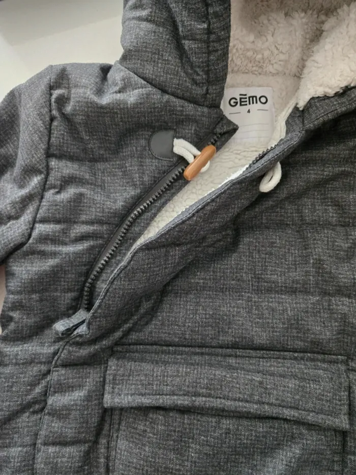 Manteau asymétrique gémo 4ans - photo numéro 5