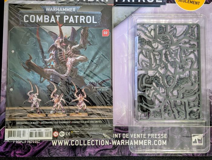 Lot Warhammer 40k Tyranides 3 Bondisseurs de Von Ryan