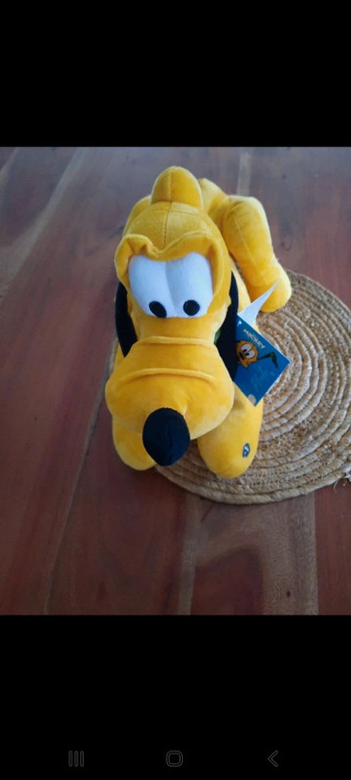 Grande Peluche Disney Pluto - photo numéro 3