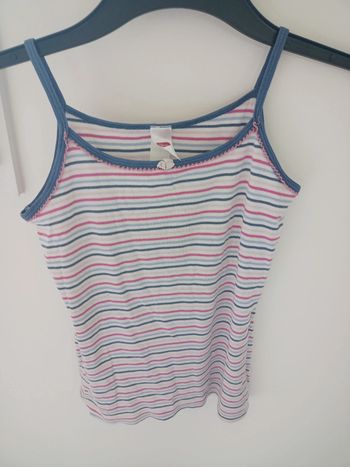 Débardeur rayé 146/152