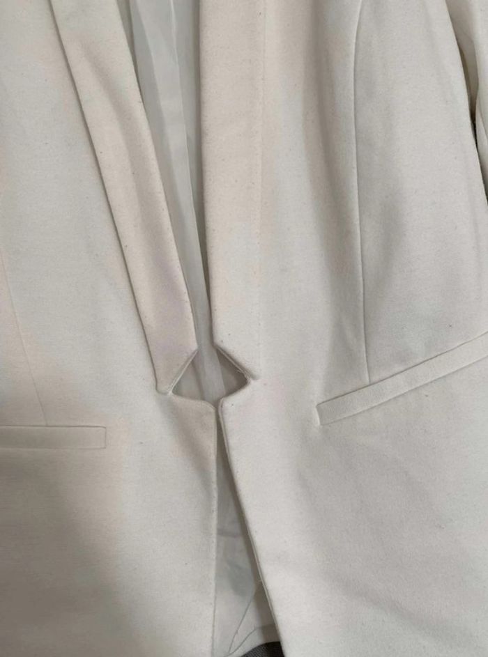 Veste blazer blanche - photo numéro 8