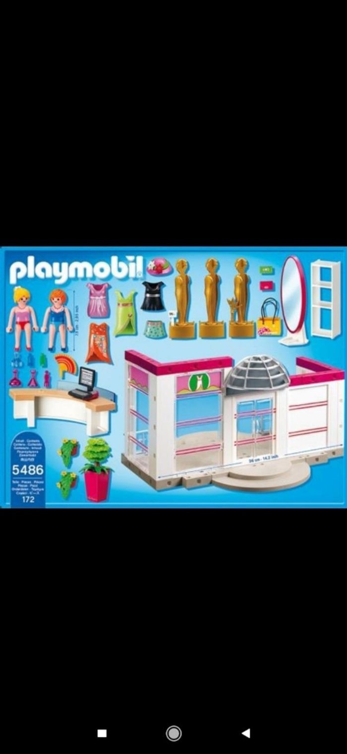 Playmobil - Boutique de vêtements 5486 - photo numéro 2