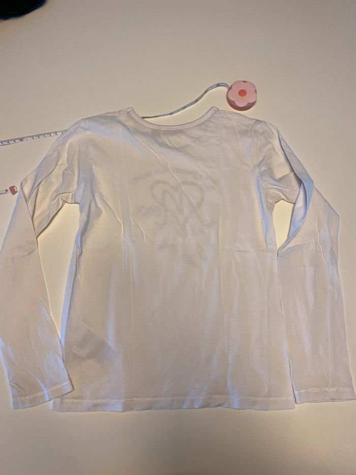 Tee shirt ML blanc Mexx 10 ans - photo numéro 8