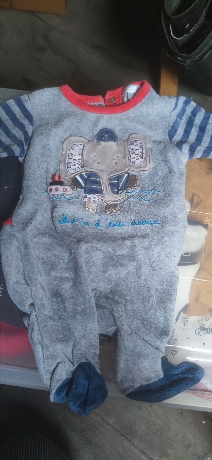 Lot de 5 pyjamas épais