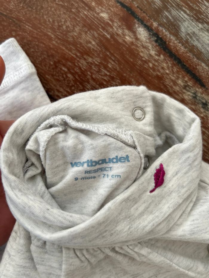 Lot 4 tee shirt fille 9 mois - photo numéro 5