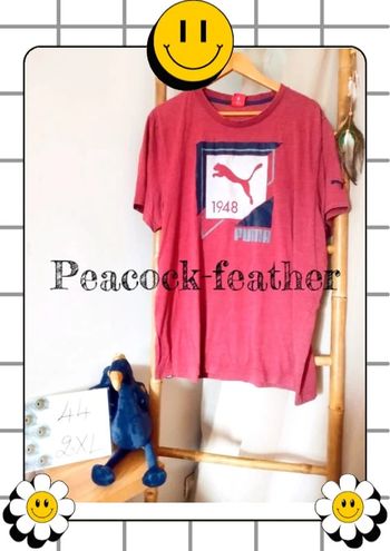 T-shirt bordeaux xxl Puma homme