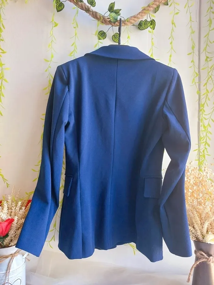 Blazer La Fee Maraboutee – 36 – Bleu – État : Excellent - photo numéro 2