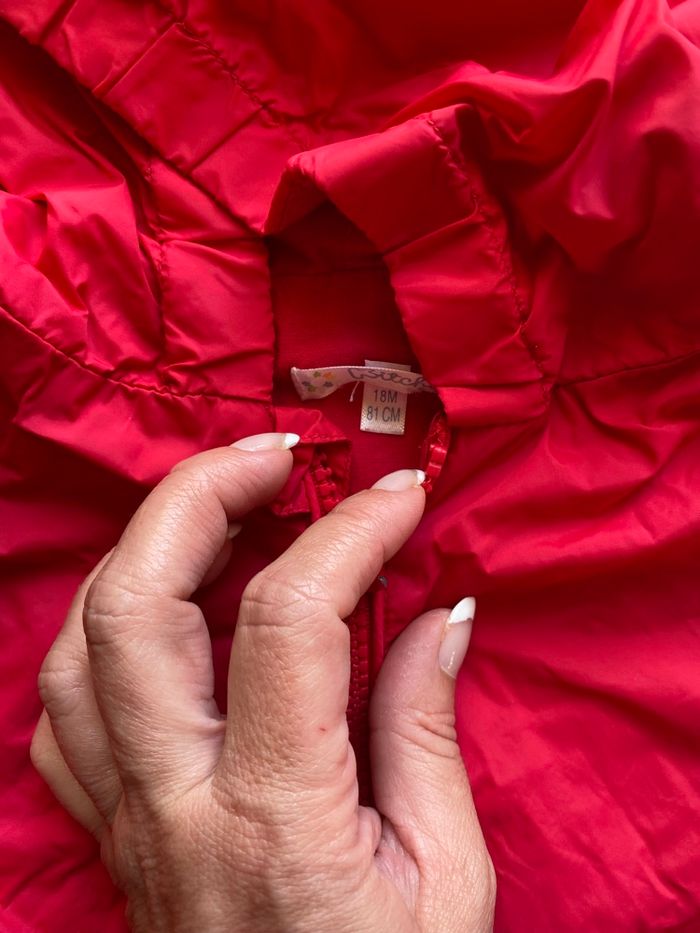 Imperméable Kitchoun rose fuchsia – 18 mois - photo numéro 2