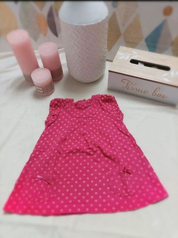 Robe sans manche rose Tape à l'œil 12 mois