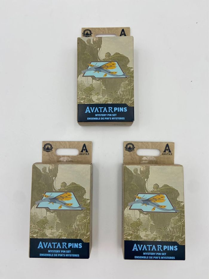 Lots 3 Mystery Pin / Pin’s Avatar Pandora - Disney - Édition Limitée